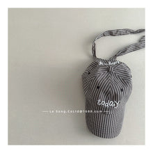 Load image into Gallery viewer, 【予約】ストライプリボンキャップ 夏 free 帽子 Wselect SS Wselect - W select baby kids
