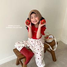 画像をギャラリービューアに読み込む, 【即納】ハートバッククロスT 半袖 トップス ninibello Kids W select