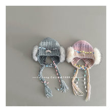 Load image into Gallery viewer, 【予約】レインボーニットキャップ シンプル ボア ニット帽 キャップ AW Kids 冬 Wselect