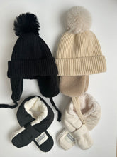 画像をギャラリービューアに読み込む, 【即納】耳付きニット帽 キッズ帽子 防寒 帽子 あったか AW 子供服 Wselect