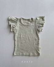 Load image into Gallery viewer, 【予約】エンジェルフリルT 夏 フリル TOPS baby Kids Wselect Aosta - W select baby kids