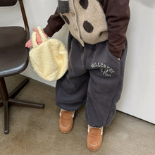 画像をギャラリービューアに読み込む, 【予約】後ろワンコポケットスエットパンツ あったか 裏起毛 冬80~130cm Wselect