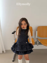 Load image into Gallery viewer, 【予約】ベルベットメッシュモックタートルネック 長袖 トップス AW 韓国 韓国子供服 2026 ELLYMOLLY - W select baby kids