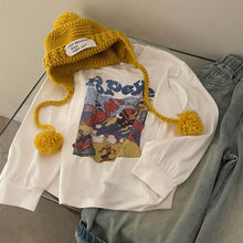 画像をギャラリービューアに読み込む, 【即納】ポパイロンT 秋冬 長袖 90~140cm 女の子 Wselect