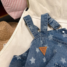 画像をギャラリービューアに読み込む, 【予約】ショートデニムサロペット 星 ドット 春 夏 80~130cm Wselect