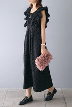 画像をギャラリービューアに読み込む, 【即納】Vラインドットワンピース ワンピ 秋 ladies レディース Wselect