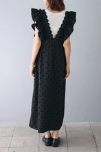 画像をギャラリービューアに読み込む, 【即納】Vラインドットワンピース ワンピ 秋 ladies レディース Wselect