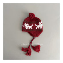 Cargar imagen en el visor de la galería, 【予約】猫ニット帽 シンプル ボア ニット帽 キャップ AW Kids 冬 Wselect