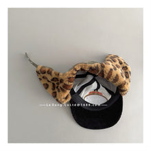 Cargar imagen en el visor de la galería, 【予約】レオパードフライト キャップ kids 大人 AW レトロ Kids 冬 Wselect