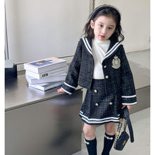 画像をギャラリービューアに読み込む, 【即納】ツイードセーラーセットアップ set up 入園 入学 卒園式 Wselect
