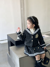 画像をギャラリービューアに読み込む, 【即納】ツイードセーラーセットアップ set up 入園 入学 卒園式 Wselect