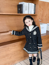 画像をギャラリービューアに読み込む, 【即納】ツイードセーラーセットアップ set up 入園 入学 卒園式 Wselect