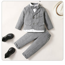 画像をギャラリービューアに読み込む, 【即納】4点セットジャケットスーツ 4点 set up 入園 入学 卒園式 男の子 Wselect