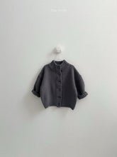 Charger l'image dans la galerie, 【予約】ワッフルハイネックカーディガン AW 韓国 韓国子供服 2026 minirobe
