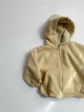 Load image into Gallery viewer, 【予約】バーバルフードジップアップ AW 羽織 parker 韓国 韓国子供服 2026 minirobe Wselect