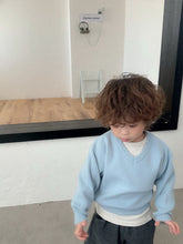 Charger l'image dans la galerie, 【予約】コージーvネックニット AW 韓国 韓国子供服 2026 digreen