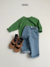 Cargar imagen en el visor de la galería, 【予約】クロスTシャツ AW 韓国 韓国子供服 2026 digreen