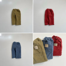 Load image into Gallery viewer, 【予約】ベルベティーンパンツ AW 韓国 韓国子供服 2026 digreen