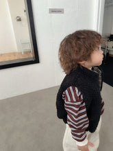 Cargar imagen en el visor de la galería, 【予約】リバーシブルベスト AW 韓国 韓国子供服 2026 digreen