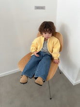 Cargar imagen en el visor de la galería, 【予約】クイルテッドデニムパンツ AW 韓国 韓国子供服 2026 digreen