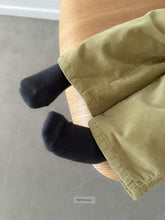 Cargar imagen en el visor de la galería, 【予約】デュアルリブソックス(タンブラックセット) AW 韓国 韓国子供服 2026 digreen