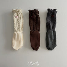 Charger l'image dans la galerie, 【予約】ツイストウールソックス AW 韓国 韓国子供服 2026 ellymolly