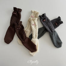 Charger l'image dans la galerie, 【予約】ツイストウールソックス AW 韓国 韓国子供服 2026 ellymolly