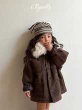 Charger l'image dans la galerie, 【予約】ファーカラー AW 韓国 韓国子供服 2026 ellymolly