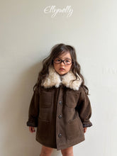 Charger l'image dans la galerie, 【予約】ファーカラー AW 韓国 韓国子供服 2026 ellymolly