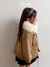 Charger l'image dans la galerie, 【予約】ファーカラー AW 韓国 韓国子供服 2026 ellymolly