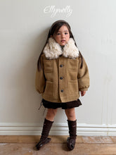 Charger l'image dans la galerie, 【予約】ファーカラー AW 韓国 韓国子供服 2026 ellymolly