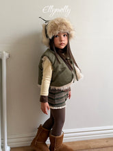 Cargar imagen en el visor de la galería, 【予約】エスキモファーパイロット帽子 AW 韓国 韓国子供服 2026 ellymolly