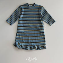 Charger l'image dans la galerie, 【予約】フリースフリルロングドレス AW 韓国 韓国子供服 2026 ellymolly
