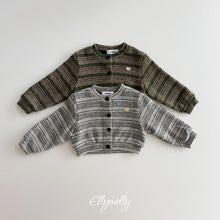 Charger l'image dans la galerie, 【予約】ハスウールカーディガン AW 長袖 韓国 韓国子供服 2026 ellymolly