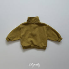 Cargar imagen en el visor de la galería, 【予約】アデネスウールハーフジップ スエット 冬 AW 韓国 韓国子供服 2026 ellymolly