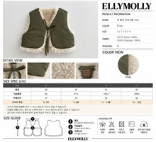 Charger l'image dans la galerie, 【予約】パブリックリバーシブルベスト AW 韓国 韓国子供服 2026 ellymolly