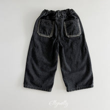 Charger l'image dans la galerie, 【予約】ラインウォークフリースラインデニム AW 韓国 韓国子供服 2026 ellymolly