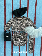 画像をギャラリービューアに読み込む, 【予約】レオパードセットアップ AW 韓国 韓国子供服 2026 JEAYABEBE - W select baby kids