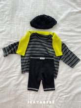 Cargar imagen en el visor de la galería, 【予約】ボーダートップス AW 韓国 韓国子供服 2026 JEAYABEBE - W select baby kids