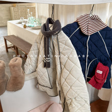 画像をギャラリービューアに読み込む, 【予約】裏ボアキルティングコート 80〜130cm あったか もこもこ ゆったり 冬 Wselect