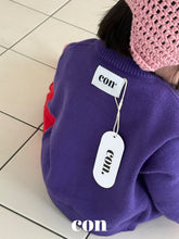 Cargar imagen en el visor de la galería, 【予約】カラーカーディガン AW 韓国 韓国子供服 2026 CON