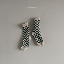 画像をギャラリービューアに読み込む, 【即納】checkersocks 3足セット ソックス SET 靴下 シューズ digreen gift Wselect - W select baby kids