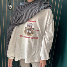 画像をギャラリービューアに読み込む, 【即納】つぶつぶネコロンT 長袖 2025 nightbebe Kids W select