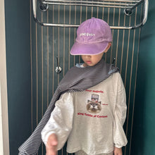 画像をギャラリービューアに読み込む, 【即納】つぶつぶネコロンT 長袖 2025 nightbebe Kids W select