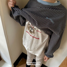 画像をギャラリービューアに読み込む, 【即納】つぶつぶネコロンT 長袖 2025 nightbebe Kids W select