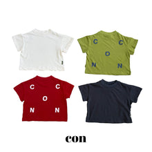 画像をギャラリービューアに読み込む, 【予約】CONボックスTシャツ TOPS 夏 韓国子供服 ベビー服 SS 韓国 2026