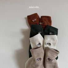 画像をギャラリービューアに読み込む, 【即納】4足セットminirobe heartsocks ソックス SET 靴下 minirobe gift Wselect - W select baby kids