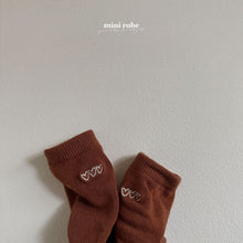 画像をギャラリービューアに読み込む, 【即納】4足セットminirobe heartsocks ソックス SET 靴下 minirobe gift Wselect - W select baby kids