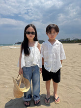Cargar imagen en el visor de la galería, 【予約】OURハミングビスチェ レース 夏 SS 韓国 2026 OUR 90~160cm - W select baby kids