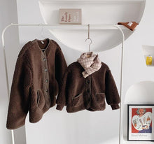 画像をギャラリービューアに読み込む, 【予約】親子ボアコート おそろい ボア 羽織 Kids coat Wselect - W select baby kids